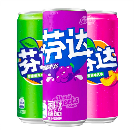 Fanta Cans (China) 330ml