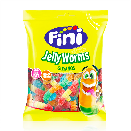Fini Jelly Fizzy Worms 75g (Spain MADE)