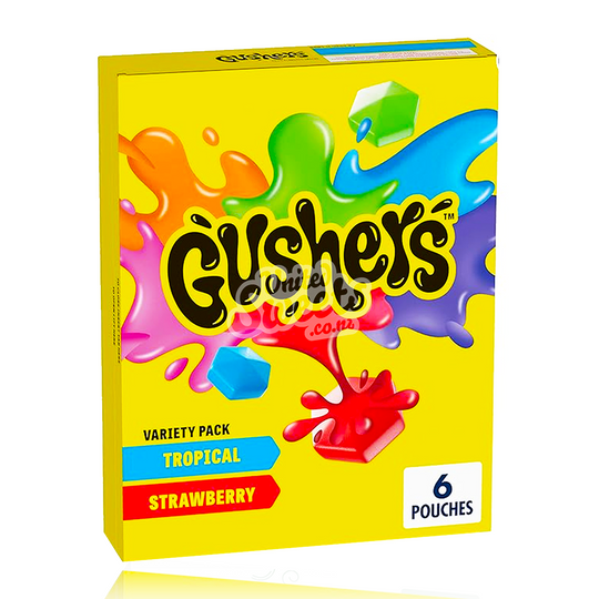 Fruit Gusher Variety Pack 6 Pouches (Best Before: 26/08/2025)