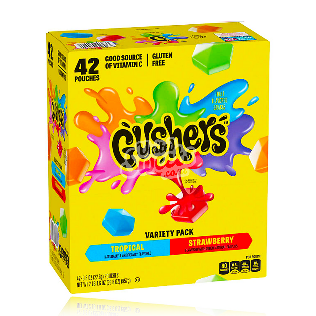 Fruit Gusher Variety Flavours 42 Pack
