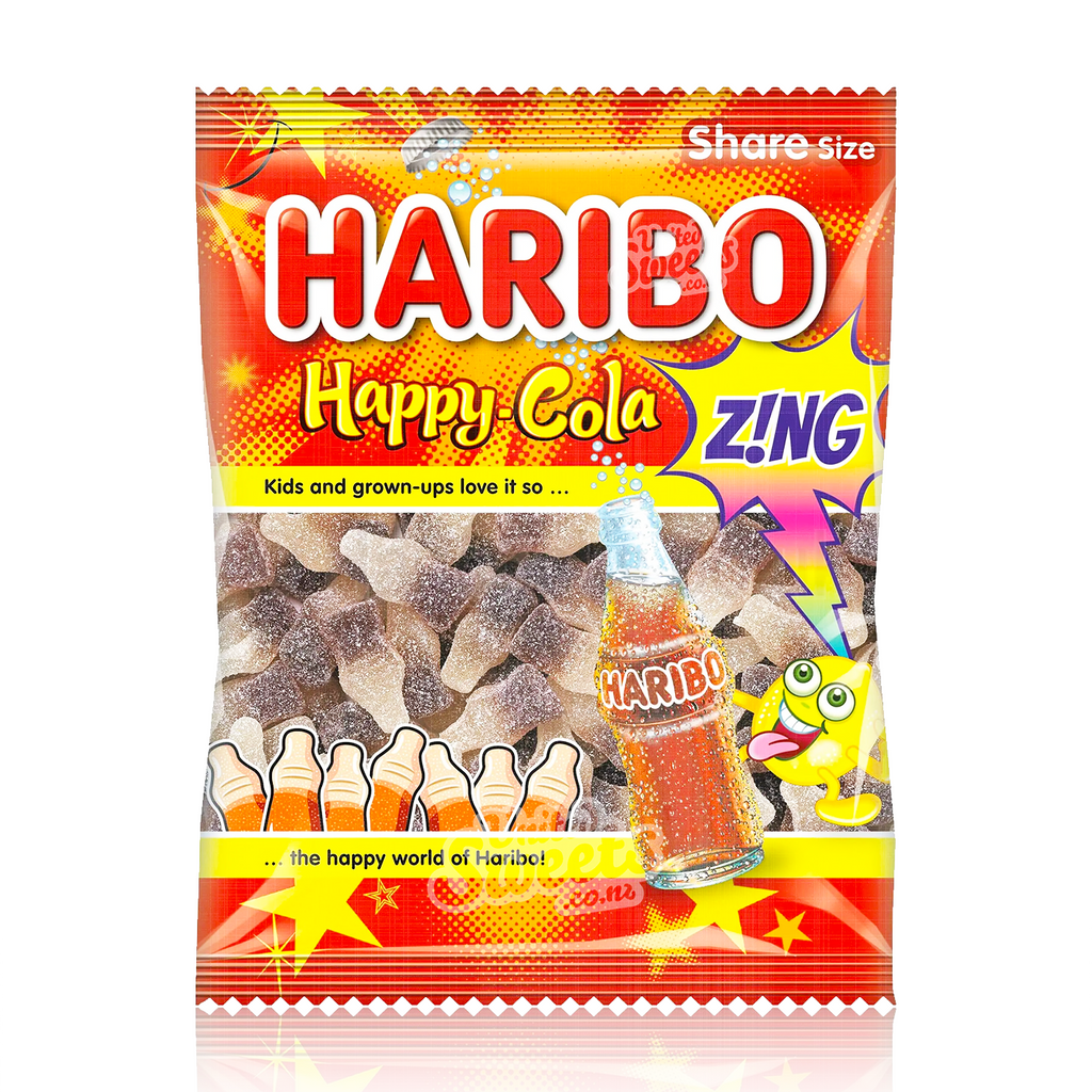 Haribo HAPPY COLA ZING 160g (UK)