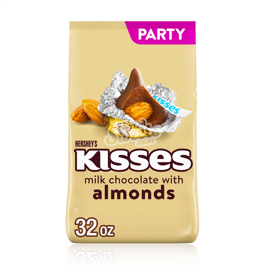 Hershey's Kisses Milk Chocolate With Almonds 0.907KG (USA MADE)