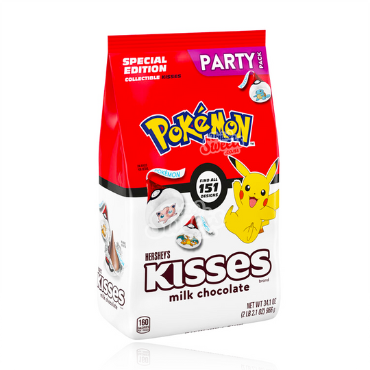 Hershey's Kisses Pokemon Milk Chocolate 966g