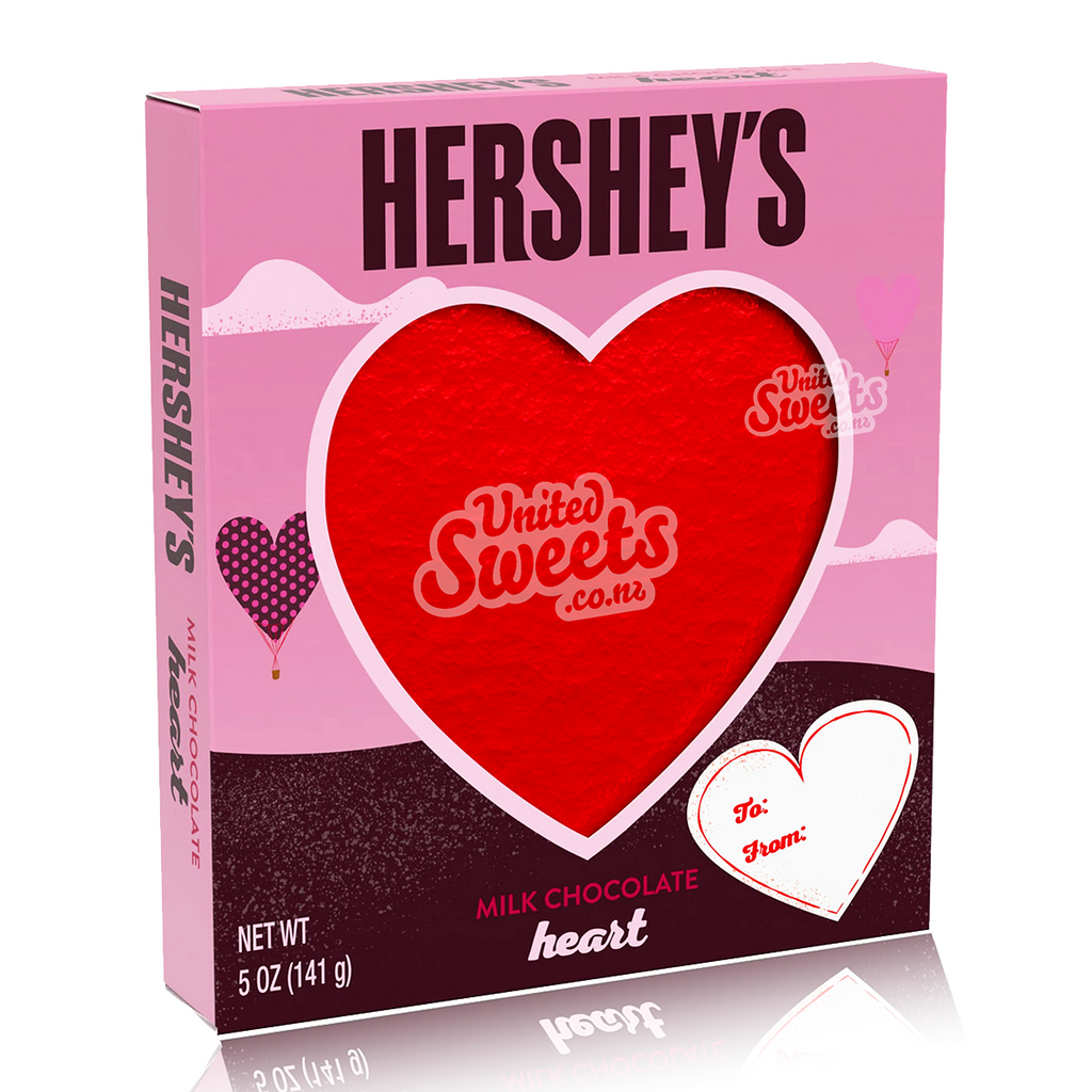 Hershey's Milk Chocolate Heart Gift Box 141g