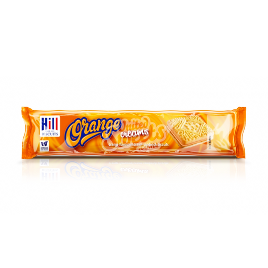 Hill Biscuits Orange Creams 150g (UK Made) (BB: 06/2024)