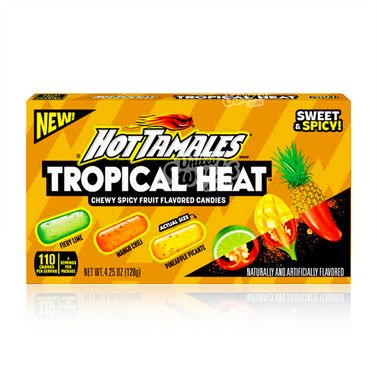 Hot Tamales TROPICAL HEAT Theatre Box 120g