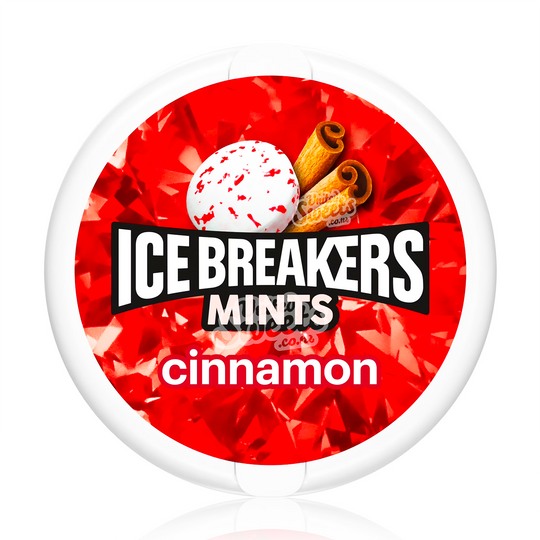 Ice Breakers CINNAMON Sugar Free Mints 43g