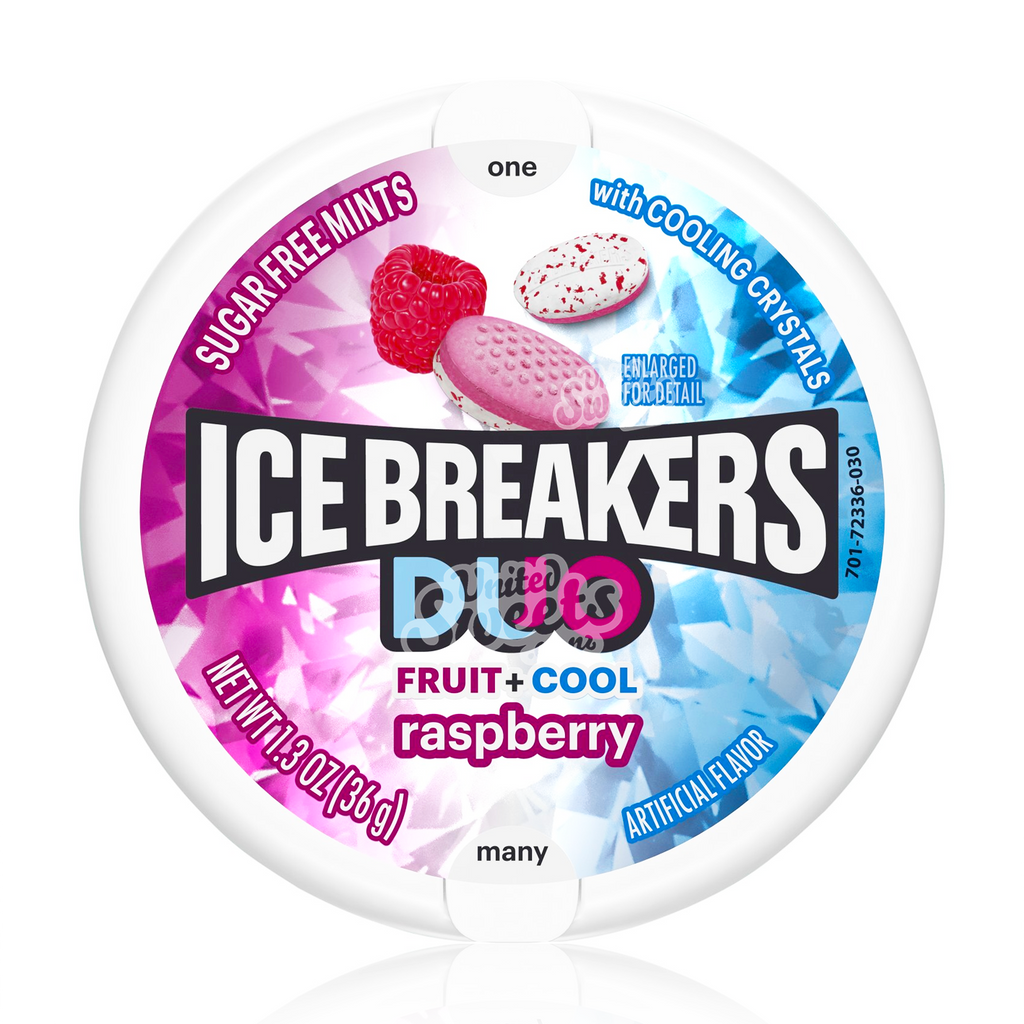 Ice Breakers Duo RASPBERRY Sugar Free 36g