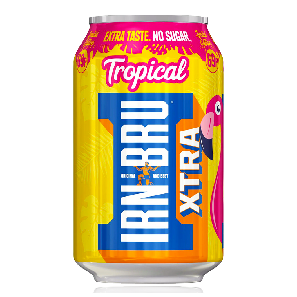 Irn Bru Xtra  Tropical 330ml