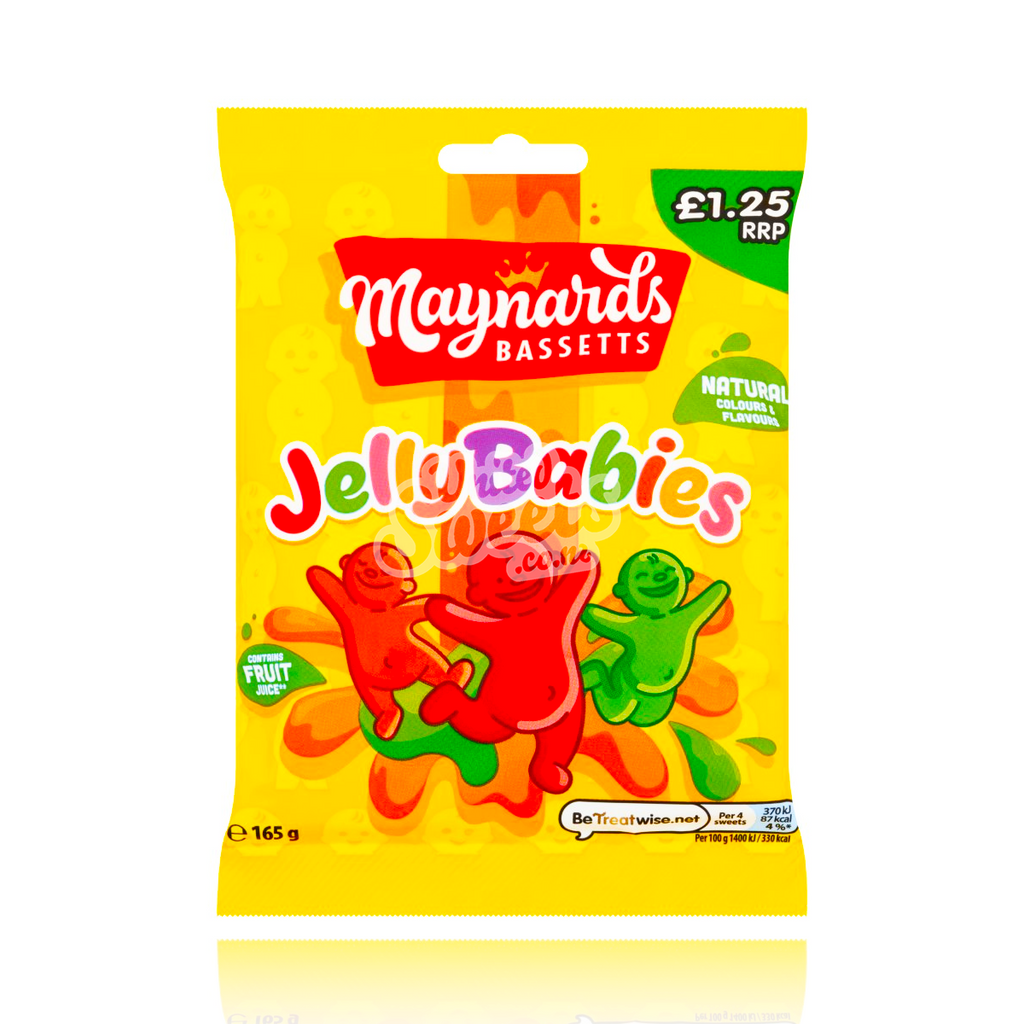 Maynards Bassetts Jelly Babies 165g