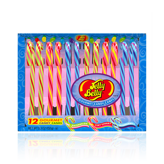 Jelly Belly Candy Canes 12 Pack 150g