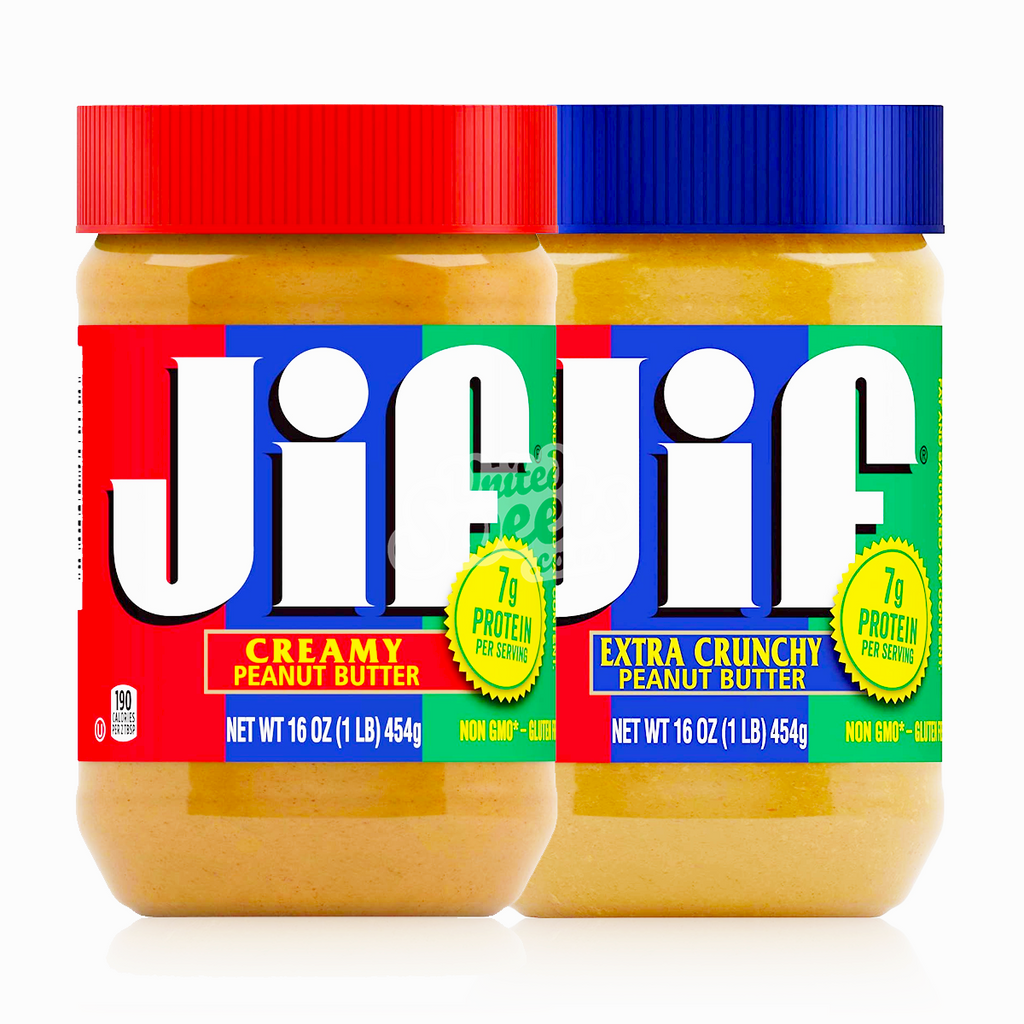 Jif Peanut Butter Jars 454g