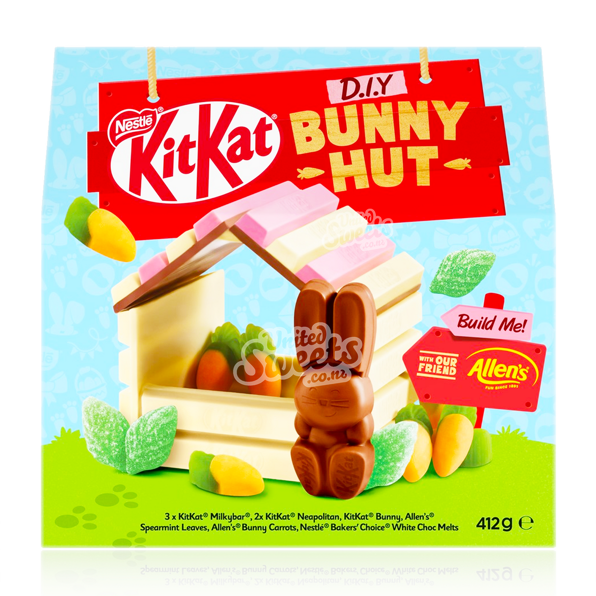 Kit Kat Bunny Hut With Allen's 412g – United Sweets