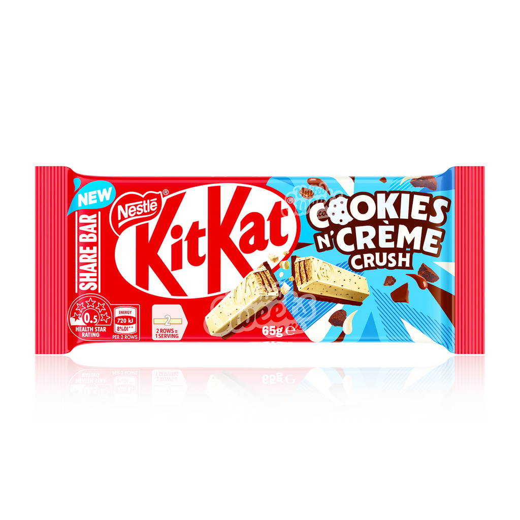Kit Kat Cookies N' Crème Crush 65g (AU MADE)