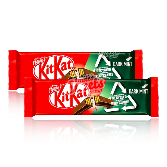Kit Kat Dark Mint 2 Pack (2x 20.7g) (UK MADE) BEST BEFORE: 07/2025