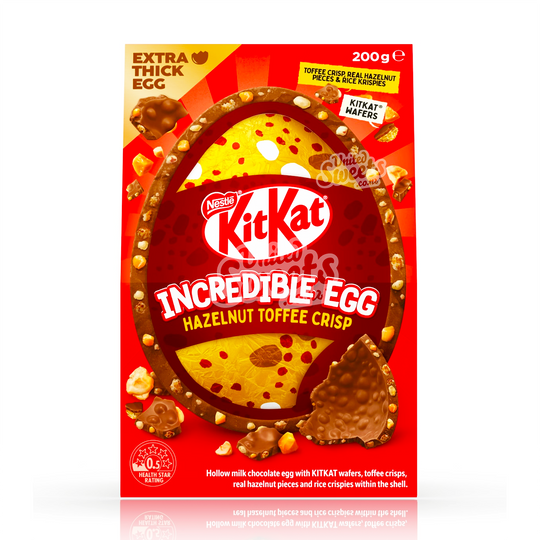 Nestle KitKat Hazelnut Incredible Egg 200g (AU MADE)