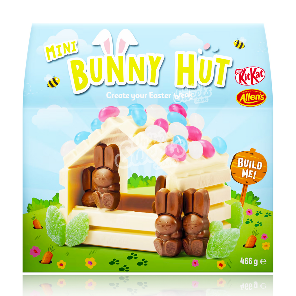Kit Kat Mini Rabbit Nestle KitKat and Allen's Mini Bunny Hut 466g (AU MADE) – United Sweets