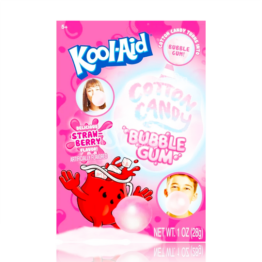 Kool-Aid Popping Cotton Candy bubble gum 28g