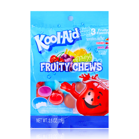 Kool-Aid Fruit Chews Peg Bag 71g (BEST BEFORE: 17/10/2024)