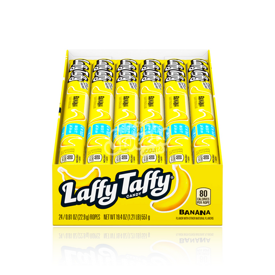 Laffy Taffy Rope Banana 24 Pack