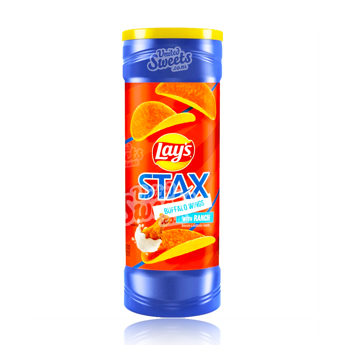 Stax Bufflo Ranch Lays Stax Buffalo Wings With Ranch 156g – United Sweets