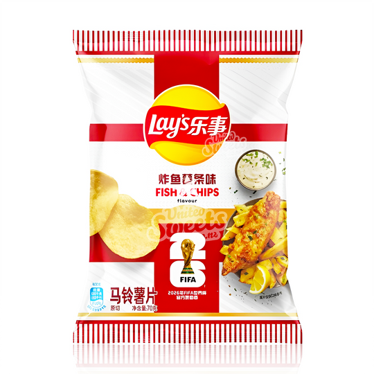 Lays Fish & Chips FIFA World Cup 70g (China)