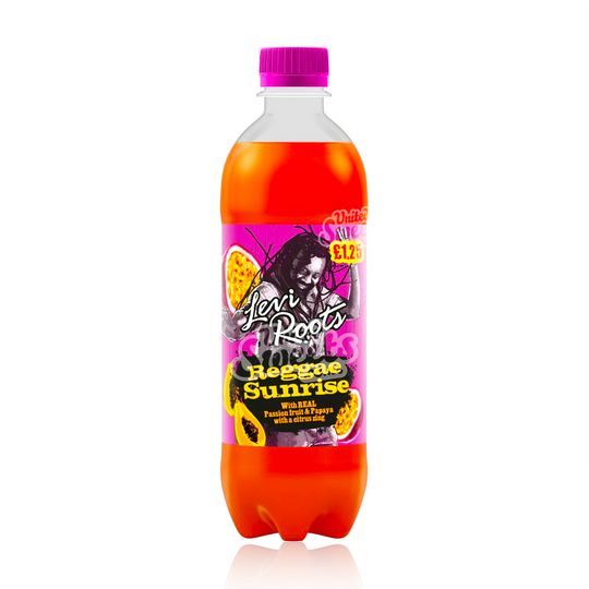 Levi Roots Reggae Sunrise ENERGY 500ml (UK MADE)