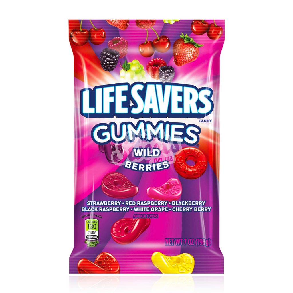 Lifesavers Gummies Wild Berries Peg Bag 198g (BB: 04/2023)