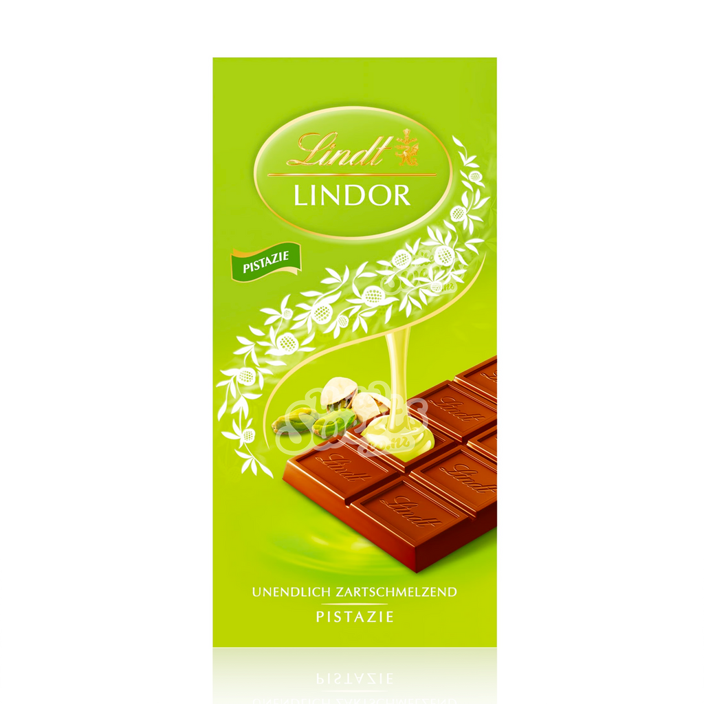 Lindt Lindor Pistazie (Pistachio) 100g (Made in Germany)