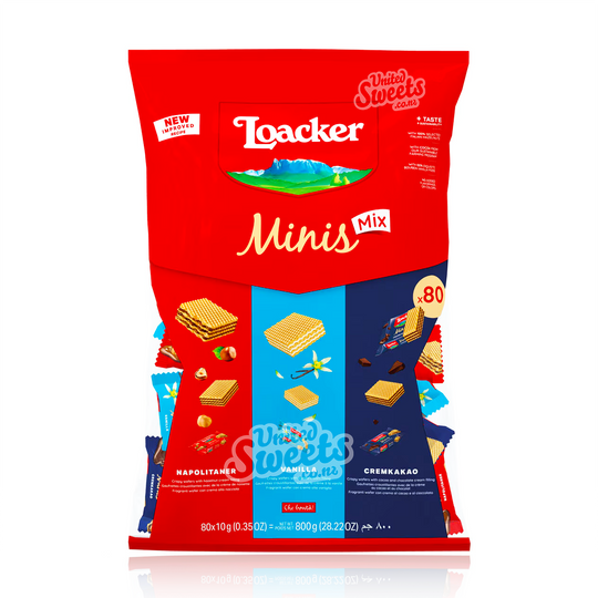 Loacker Mini Mix 800g (80 Piece)