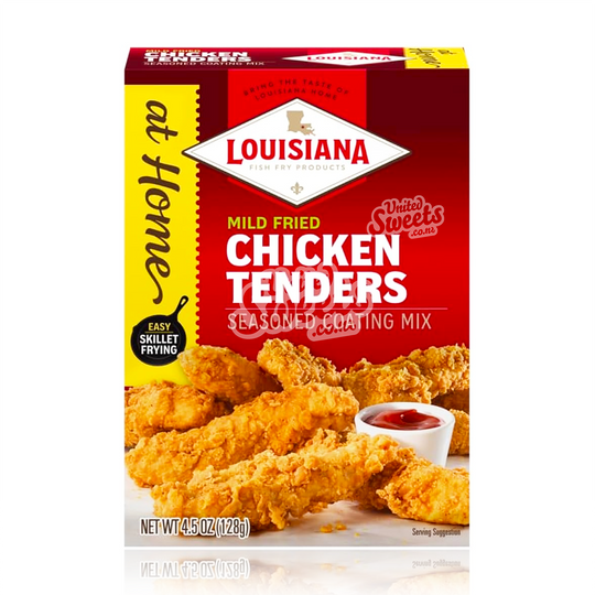 Louisiana (At Home) Mild Chicken Tenders Seasoned Coating Mix 128g