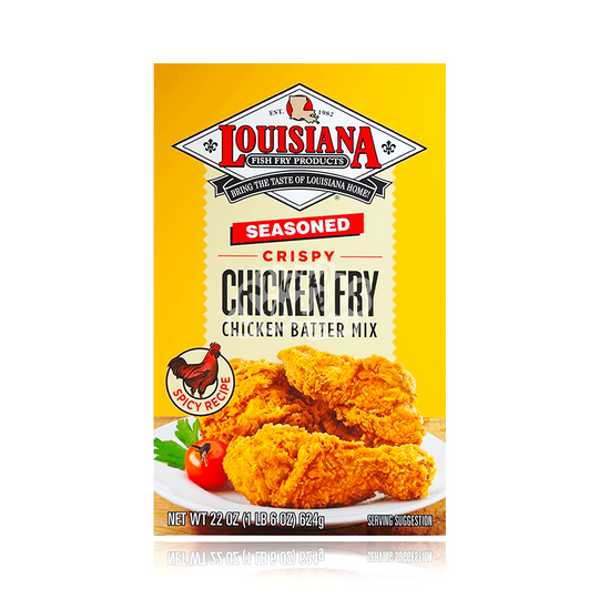 Louisiana Seasoned Fried Chicken Batter Mix 624g (BEST BEFORE: 04/2026)