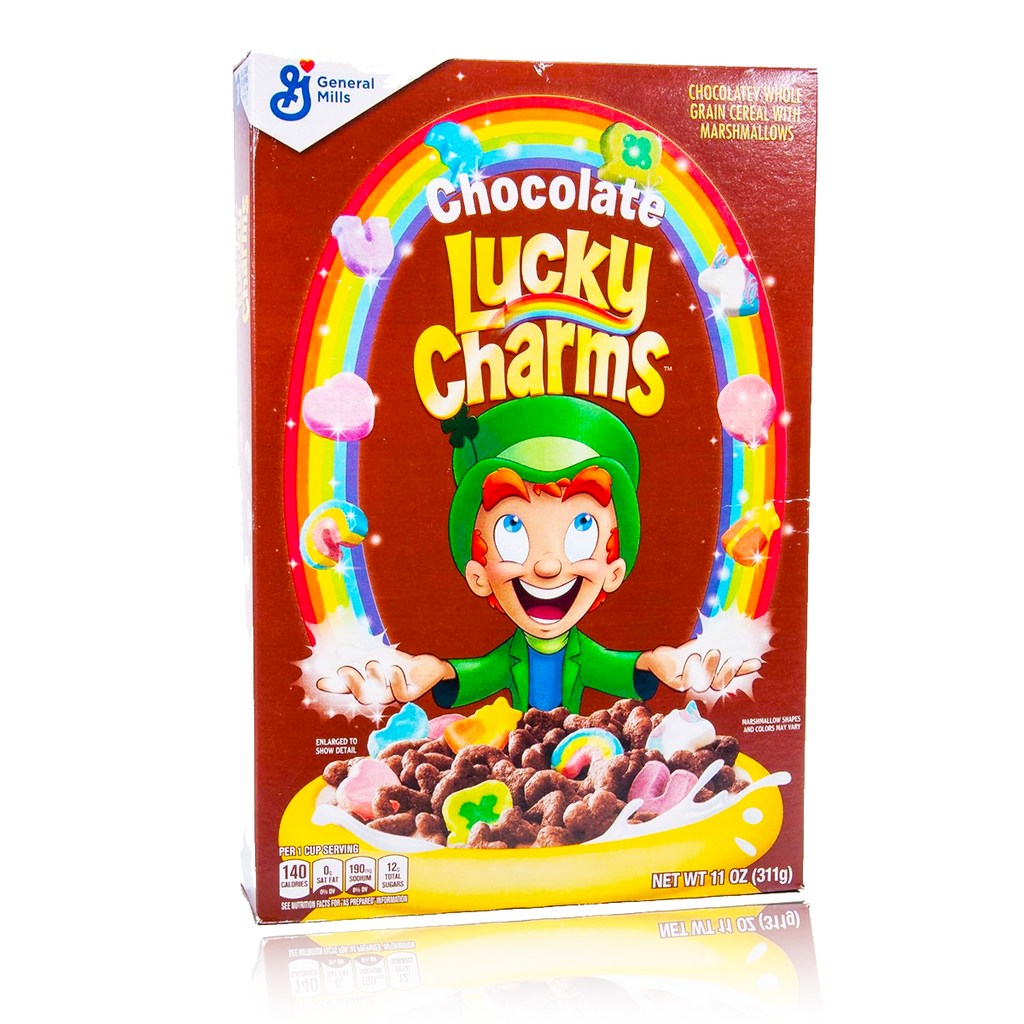 DATED-Lucky Charms Chocolate Cereal 311g (BEST BEFORE: 21/03/2025)