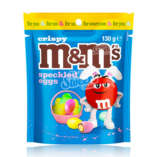 M&M's CRISPY Chocolate Speckled Easter Egg 130g