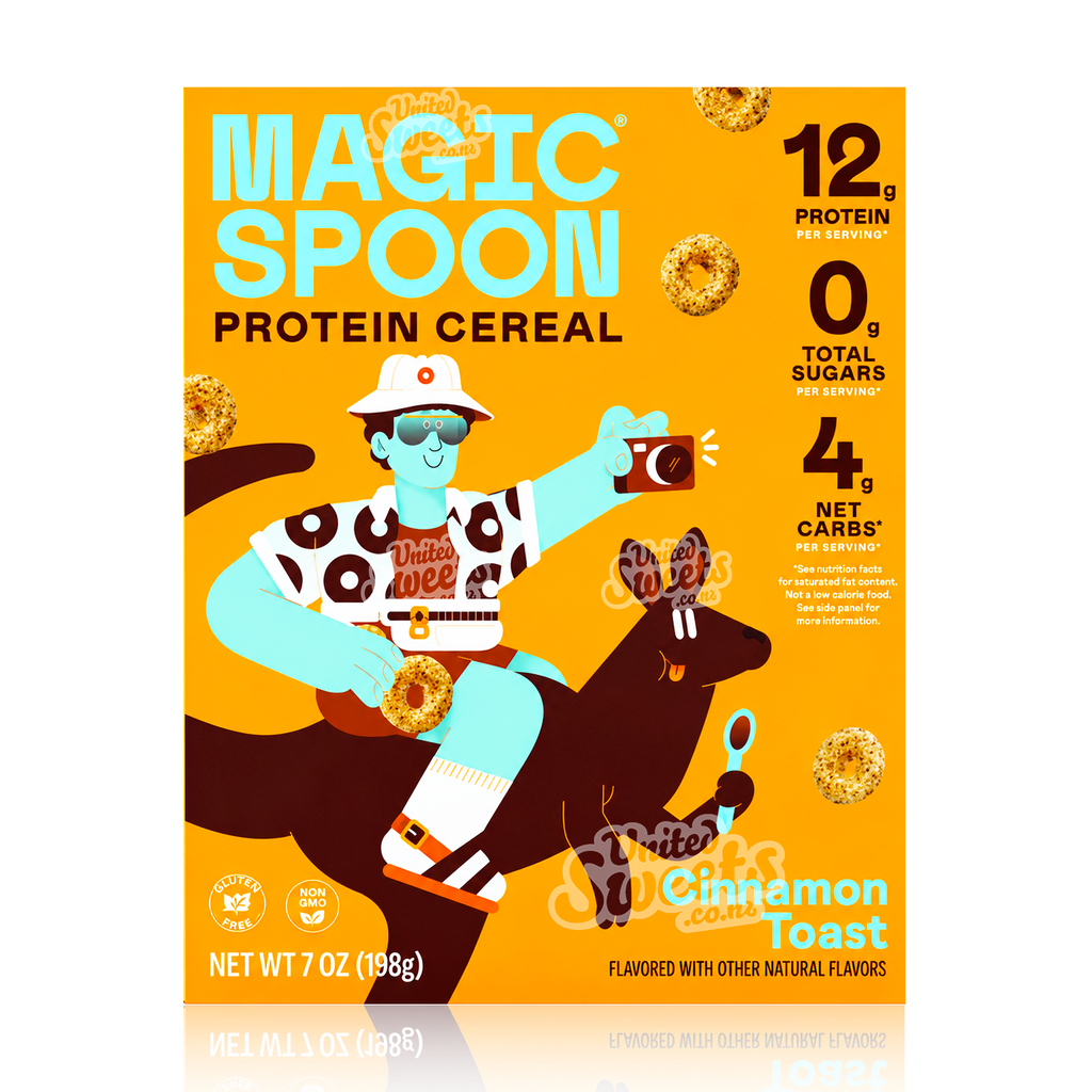 Magic Spoon Cinnamon Crunch (High Protein/Keto-Friendly/Grain Free/0g Sugar) 198g