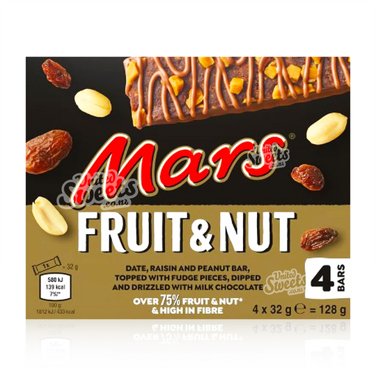 Mars Triple Treat Fruit Nut Chocolate (UK MADE)