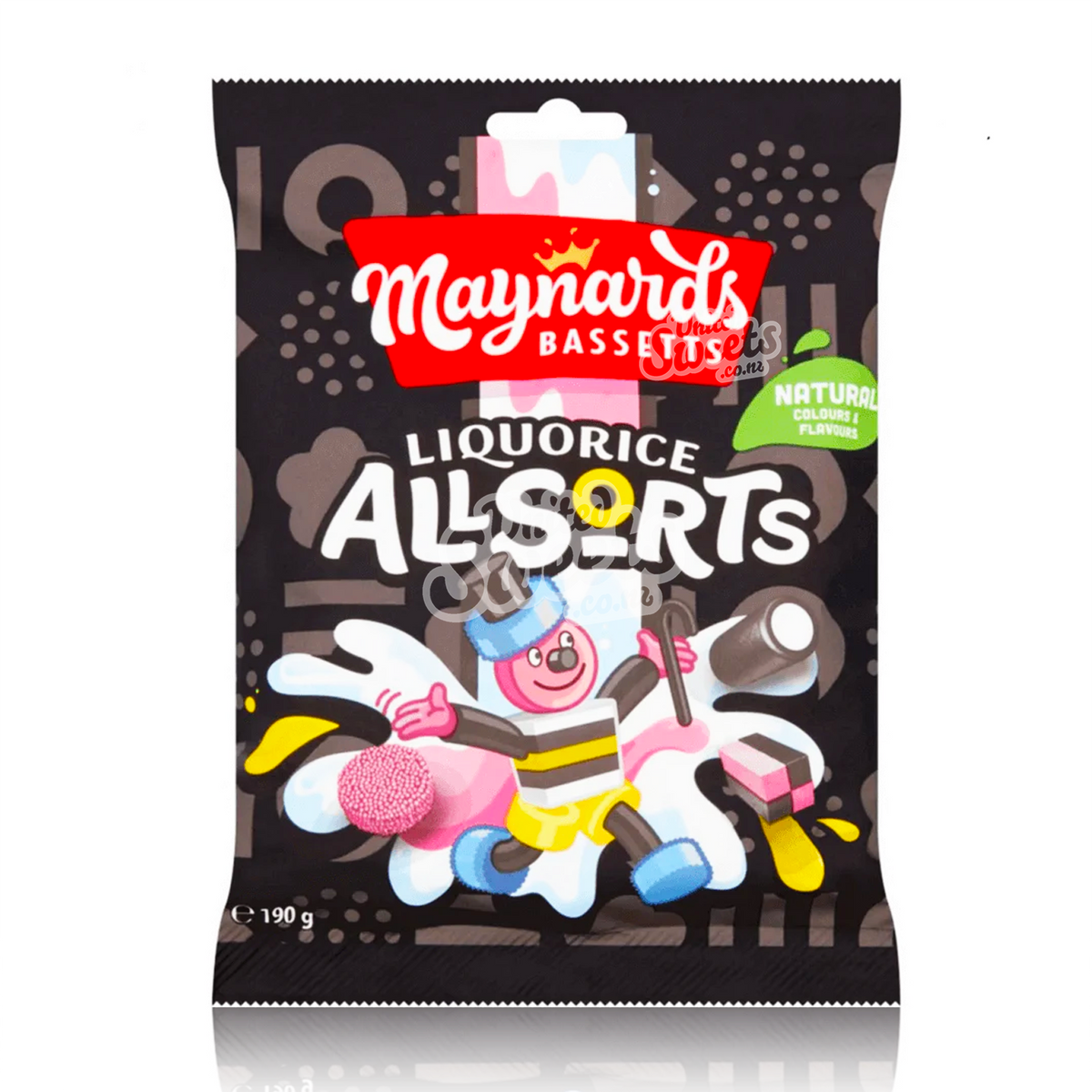 Maynards Bassetts Liquorice Allsorts 130g (UK Made) – United Sweets