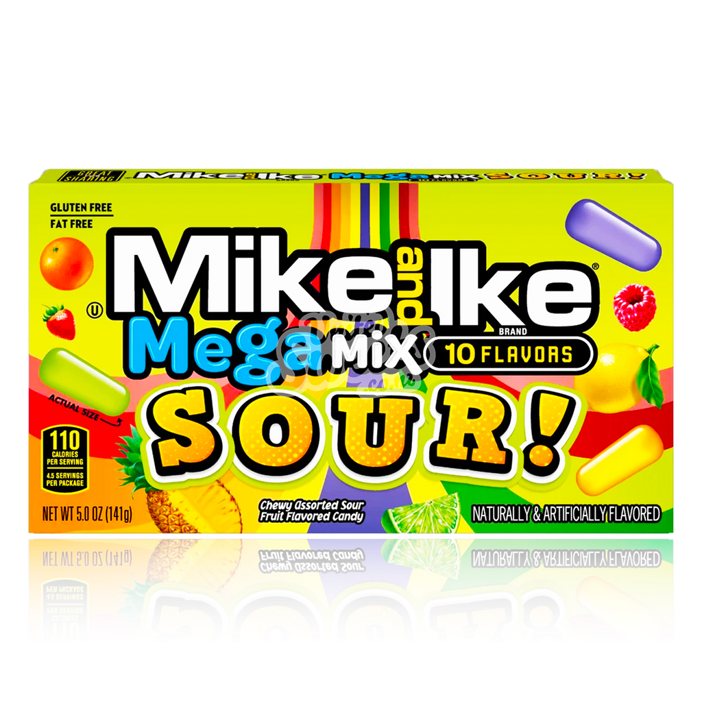 Mike & Ike Mega Mix Sour Theatre Box 141g (BB: 04/2024)