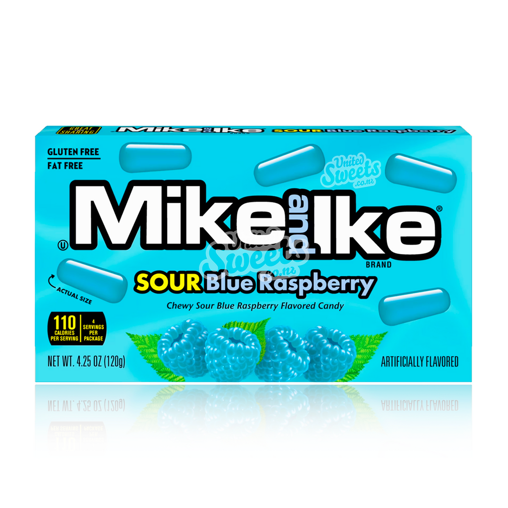 Mike & Ike SOUR Blue Raspberry Theatre Box 120g
