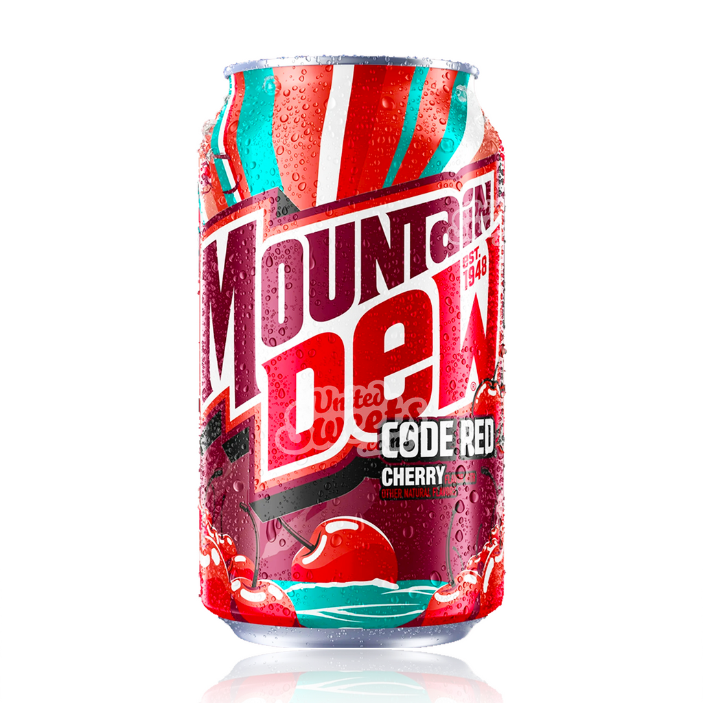 Mountain Dew CODE RED (CHERRY) Can 355ml