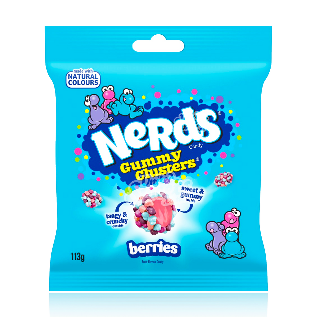 Nerds Clusters Berries 113g (UK)