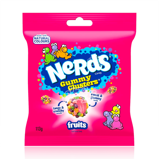 Nerds Clusters Fruit 113g (UK)
