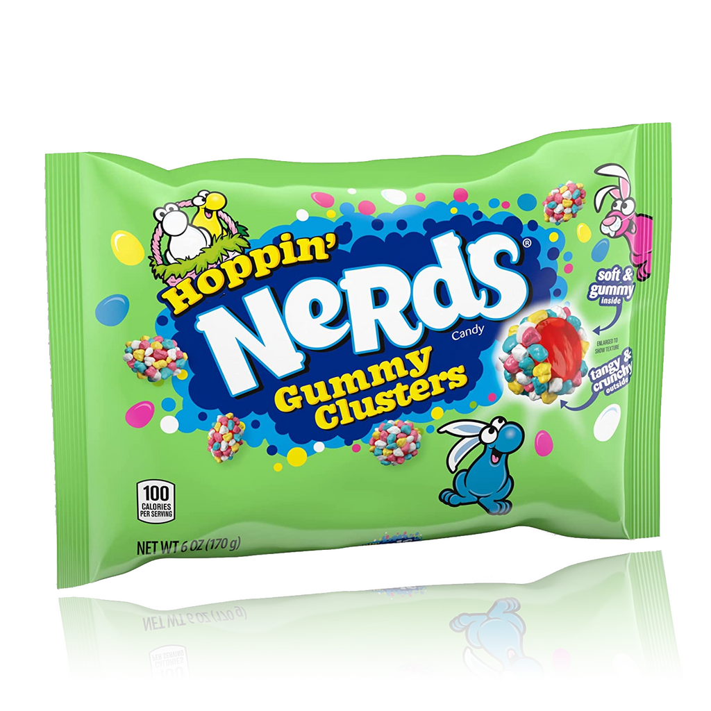 Nerds Hoppin' Gummy Clusters 170g