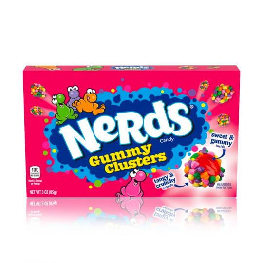 Nerds Gummy Clusters Theatre Box 85g (Best Before: 08/2025)