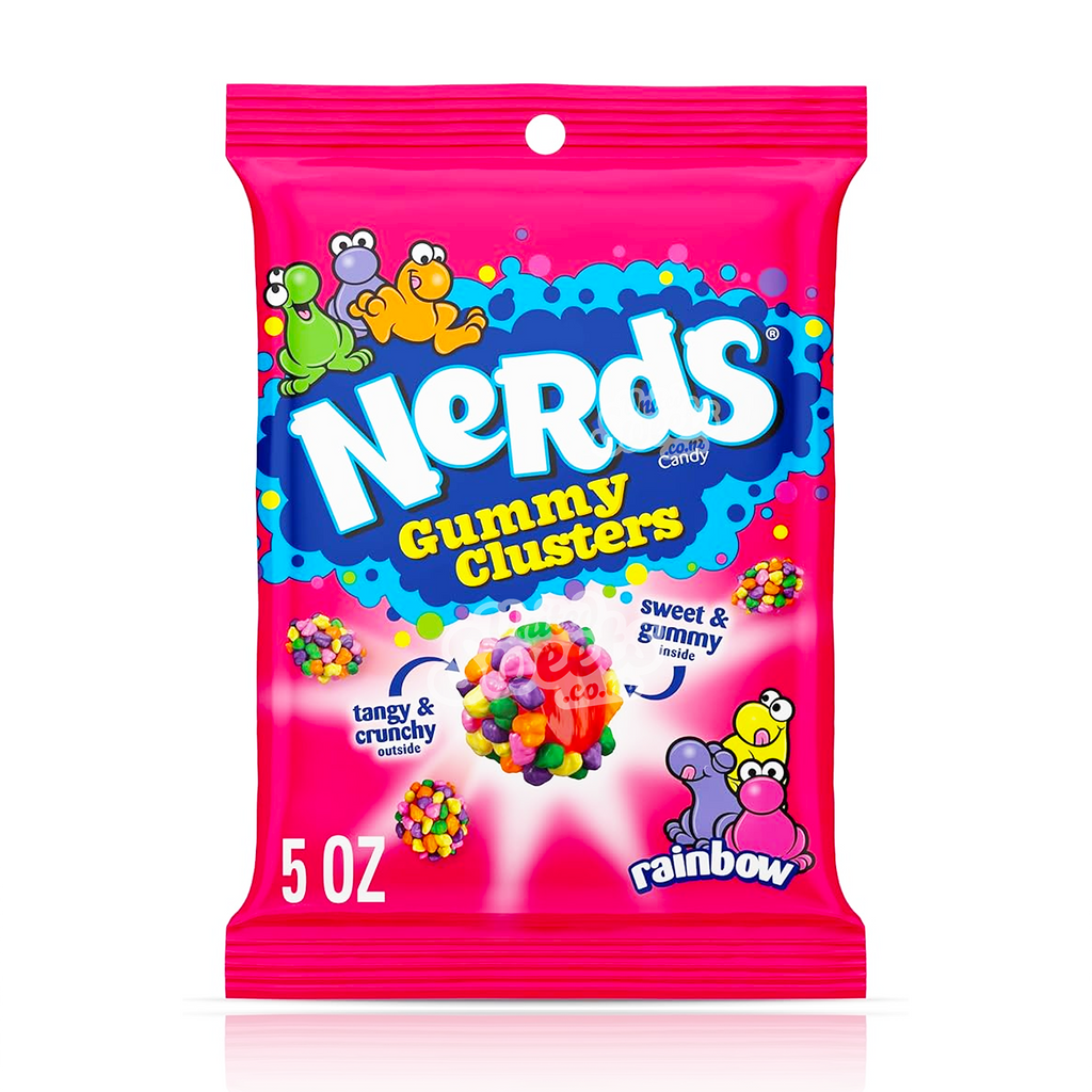 Nerds RAINBOW Gummy Clusters Bag 141g (MADE IN USA)