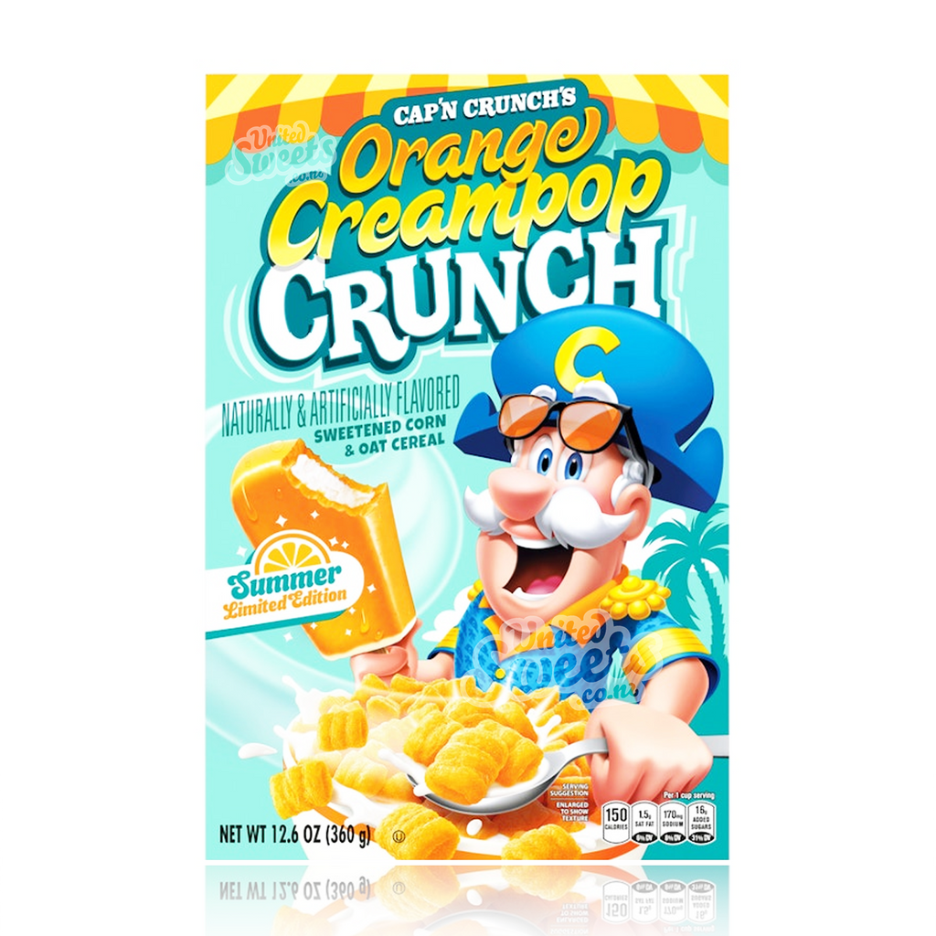 Cap’n Crunch Orange Cream Pop 360g