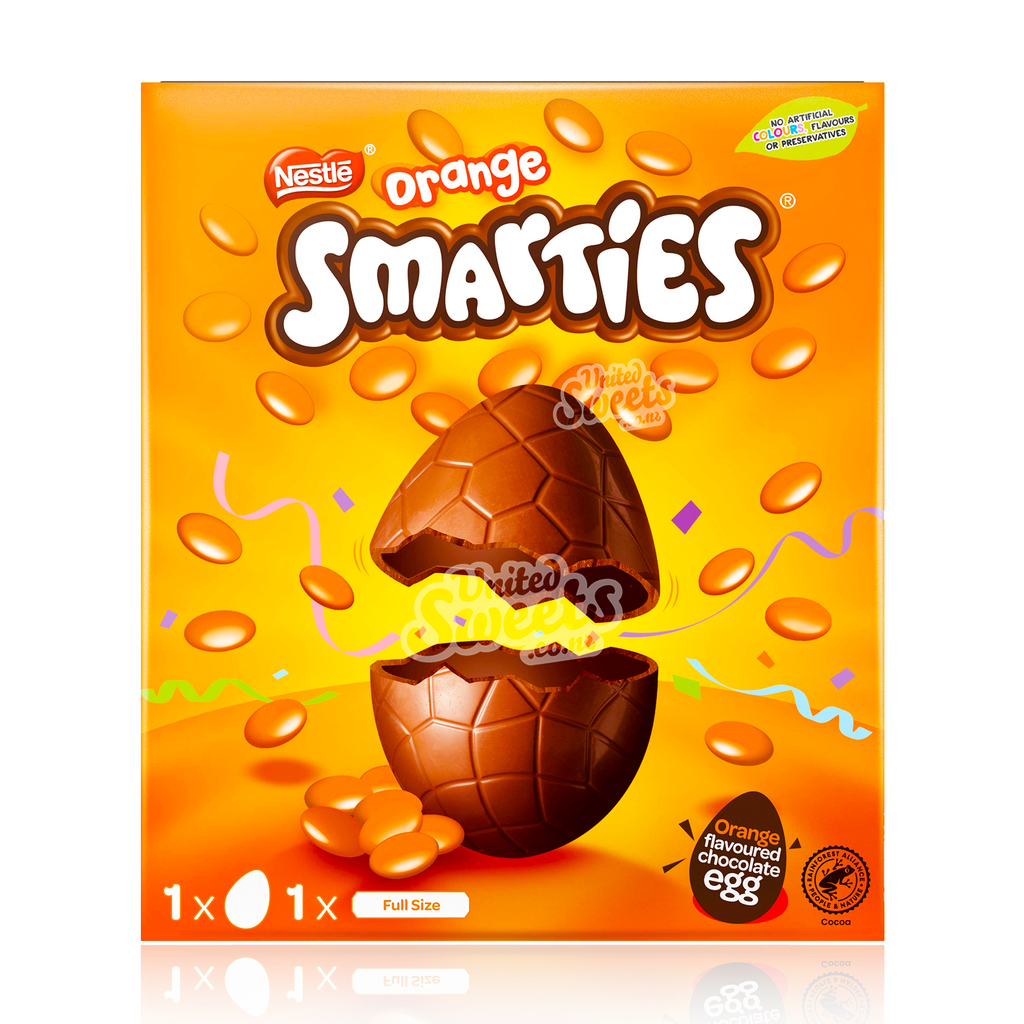 Nestle Smarties Orange Easter Egg 188g (UK MADE)