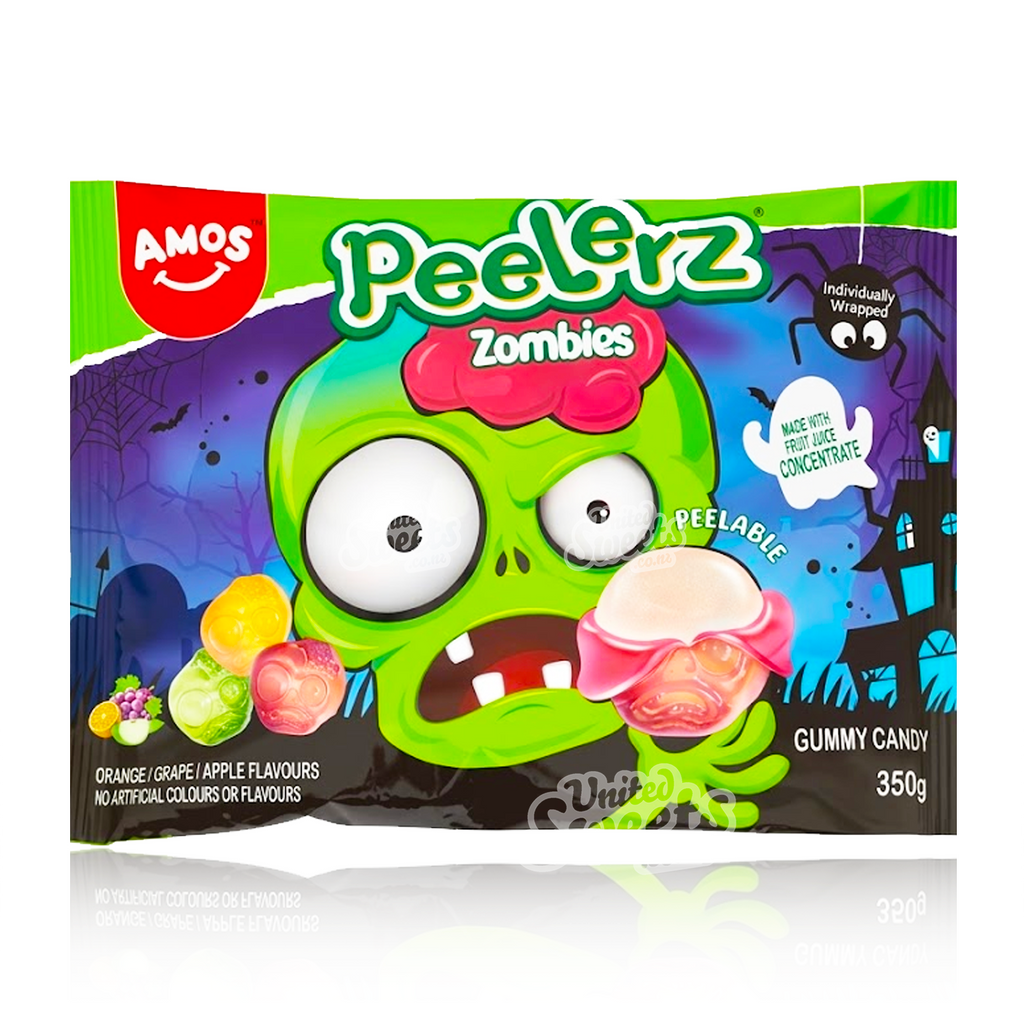 Amos Peelerz Zombie Peelable Gummy Candy 350g