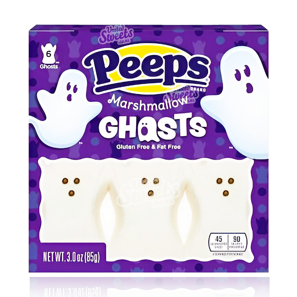 Peeps GHOSTS 6PK 85g (USA MADE)