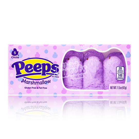 Peeps Marshmallows LAVENDER Chicks 5pk